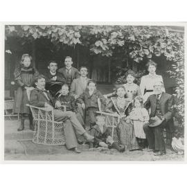 Michael Nancarrow & family at 'Riverview', Ryde