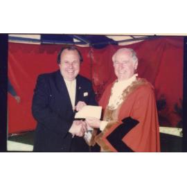 Mayor Mick Lardelli, Granny Smith Festival, 1987