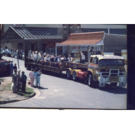 Musical band on a truck, Granny Smith Festival parade