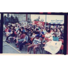 Crowds at the Family Gala day, Granny Smith Festival