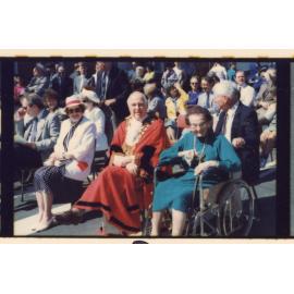 Mayor Mick Lardelli with Nellie Maude Hall, Granny Smith Festival