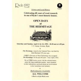 Science and local history: celebrating 40 years of wool research in one of Ryde's most historic house houses