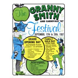 Granny Smith Festival and Carnivale '87 poster