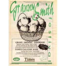 Newspaper full page poster