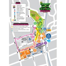 Granny Smith Festival map