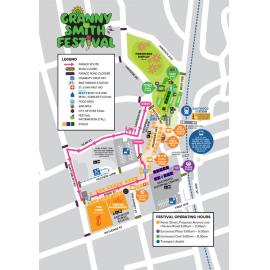 Granny Smith Festival map