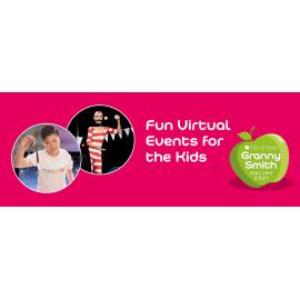 Fun Virtual Events for the Kids banner, Granny Smith Online 2021