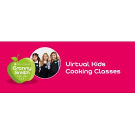 Virtual Kids Cooking Classes banner, Granny Smith Online 2021