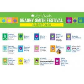 Granny Smith Festival calendar of events, 2020