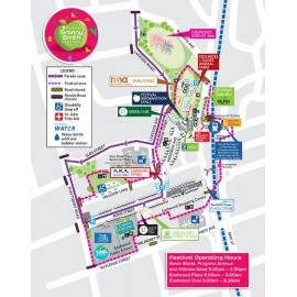 Granny Smith Festival map, 2019