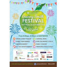 Granny Smith Festival poster, 2015