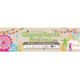 Granny Smith Festival banner, 2014