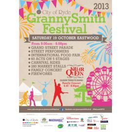 Granny Smith Festival poster, 2013