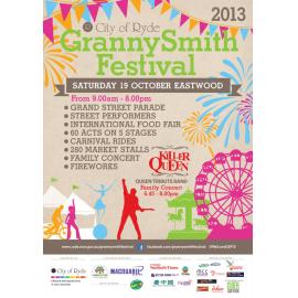 Granny Smith Festival poster, 2013