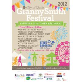 Granny Smith Festival poster, 2012