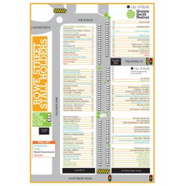 Granny Smith Festival stall listings, 2012