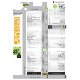 Granny Smith Festival stallholder lists, 2011