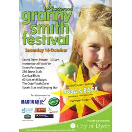 Granny Smith Festival poster, 2010