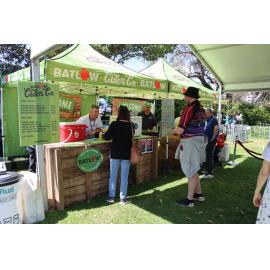 Batlow cider bar at the Granny Smith Festival, 2022
