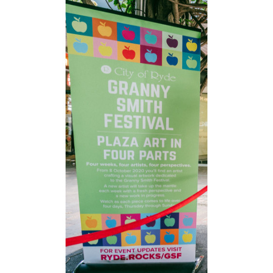 Granny Smith Festival: Plaza Art in Four Parts