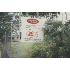 View of the Herbert Adams Bakerie factory at 44A Wharf Road, Melrose Park