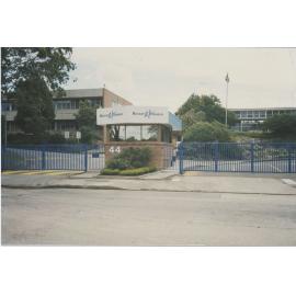 View of the Reckitt & Colman Factory located on Wharf Road, Melrose Park