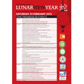 Lunar New Year, main festival day program, 2013