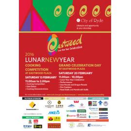 Lunar New Year Festival poster, 2016