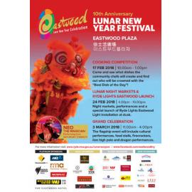 Lunar New Year Festival poster, 2018