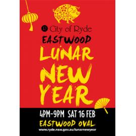 Eastwood Lunar New Year, program, 2019