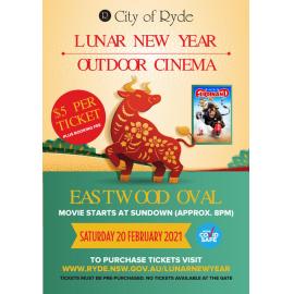 Eastwood Lunar New Year Festival poster, 2021