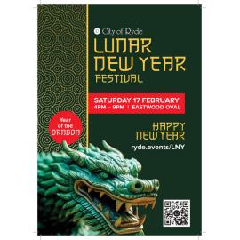 City of Ryde Lunar New Year, program, 2024