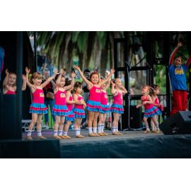 Children's dance group, Lunar New Year Festival, 2024