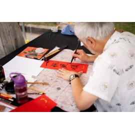 Chinese calligraphy, Lunar New Year Festival, 2024