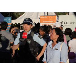 Member of the police service, Lunar New Year Festival, 2023