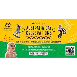 Australia Day 2025 flyer