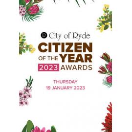 2023 Citizen of the Year: Program