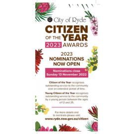2023 Citizen of the Year: Flyer