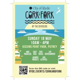 Cork & Fork by the Riverside program, 2025