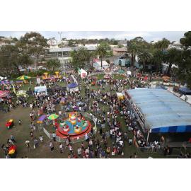 View over the Granny Smith Festival, 2019