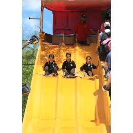 Big slide, Granny Smith Festival, 2019