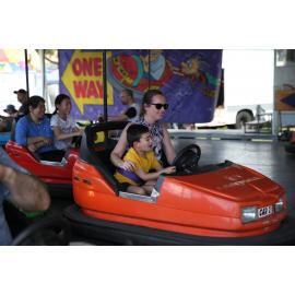 Bumper cars, Granny Smith Festival, 2019