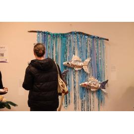 Wallumai Fish Scupture by Meadowbank TAFE Children's Centre