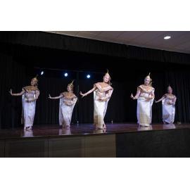 Thai dancers at the Moon Festival
