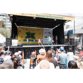 Granny Smith Festival 2025: performers on the Trelawney Street stage