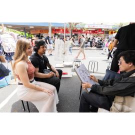 Granny Smith Festival 2025: caricaturist