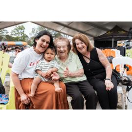 Granny Smith Festival 2025: group of women posing for the camera