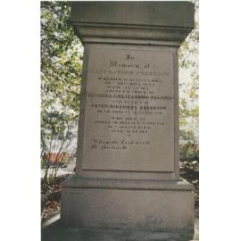 Anderson: Headstone of Mary Esther Anderson