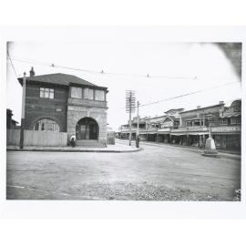 Intersection of Church and Parkes Streets Ryde, around 1919