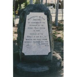 Tramway monument, Ryde